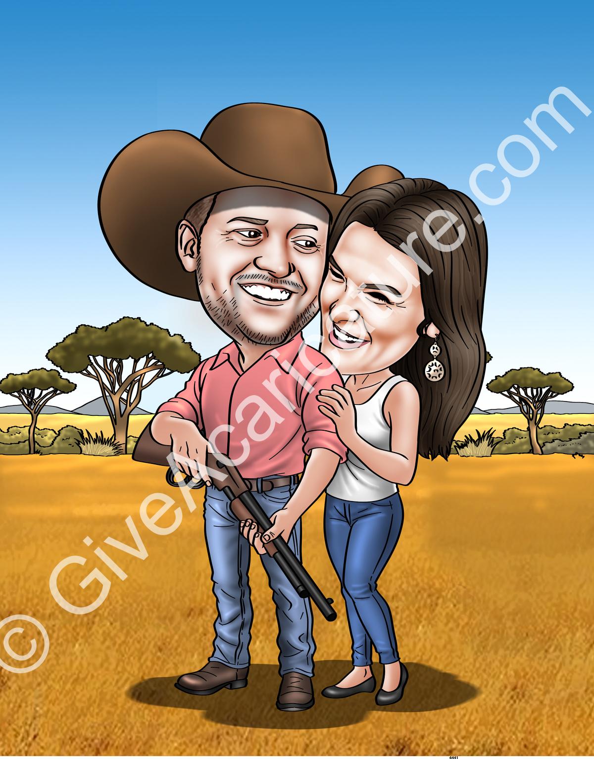 caricature for Zack C.